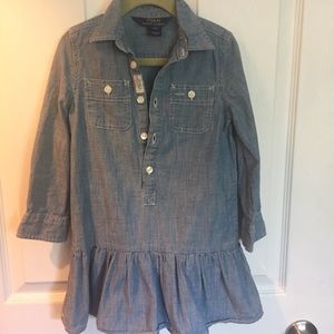 Ralph Lauren girls denim tunic